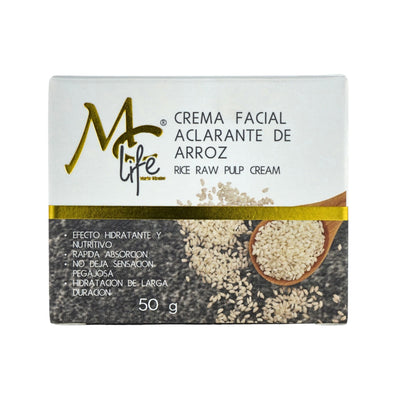 CREMA MC LIFE FACIAL ARROZ ACLARANTE 50G MCLCFA