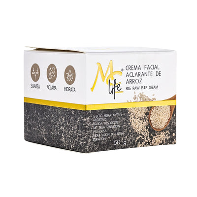 CREMA MC LIFE FACIAL ARROZ ACLARANTE 50G MCLCFA