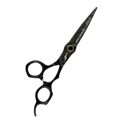ESTUCHE DUO TIJERA CORTE Y DEGRAFILAR NEGRA 7.5 PULG STARKLINE
