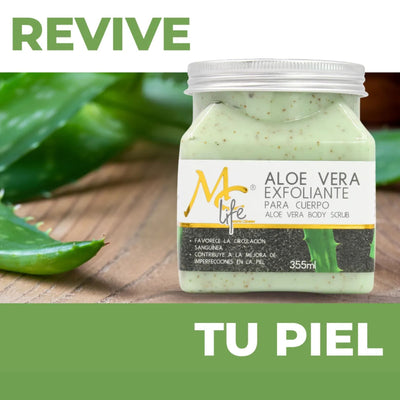 EXFOLIANTE MC LIFE ALOE VERA CUERPO 355ML MCLECAV