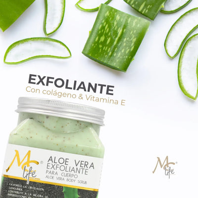 EXFOLIANTE MC LIFE ALOE VERA CUERPO 355ML MCLECAV