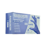 GUANTE BARBERALL NITRILO LILA L C/100 8202