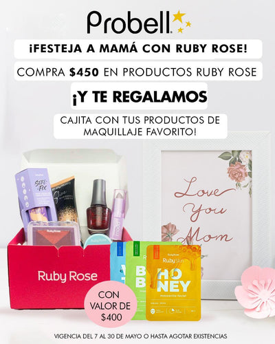 PROMO KIT DE REGALO RUBY ROSE COMPRAS MAYORES