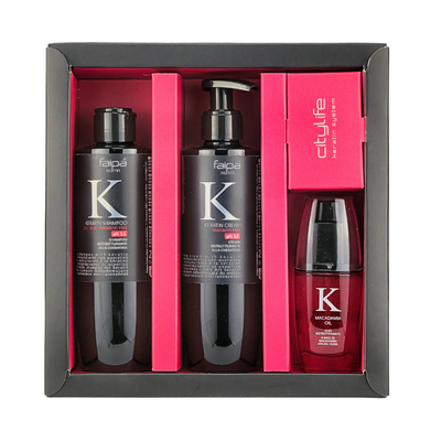 KIT CITY LIFE KERATIN SYSTEM FLORES C/3