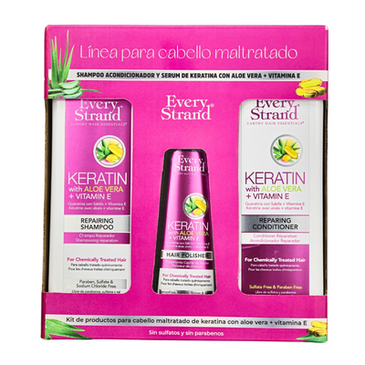 KIT EVERY STRAND KERATIN C/3 PZS