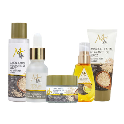 KIT FACIAL MC ARROZ C/5 PZAS