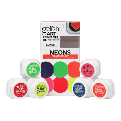 KIT GEL ART FORM NEON COLOR GEL KI 1121796