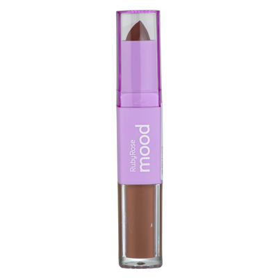 LABIAL BARRA/LIQUIDO DUO RUBY ROSE CM02 HB-8614-1 3.8GR/3.2ML