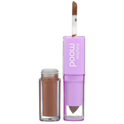 LABIAL BARRA/LIQUIDO DUO RUBY ROSE CM02 HB-8614-1 3.8GR/3.2ML