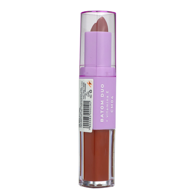 LABIAL BARRA/LIQUIDO DUO RUBY ROSE CM04 HB-8614-1 3.8GR/3.2ML