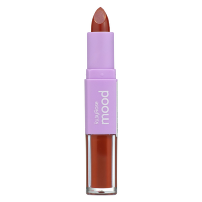 LABIAL BARRA/LIQUIDO DUO RUBY ROSE CM04 HB-8614-1 3.8GR/3.2ML