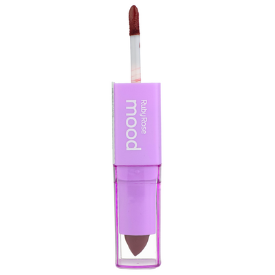 LABIAL BARRA/LIQUIDO DUO RUBY ROSE CM11 HB-8614-2 3.8GR/3.2ML