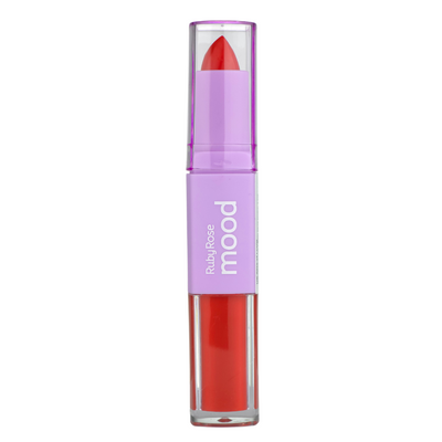 LABIAL BARRA/LIQUIDO DUO RUBY ROSE CM13 HB-8614-3 3.8GR/3.2ML