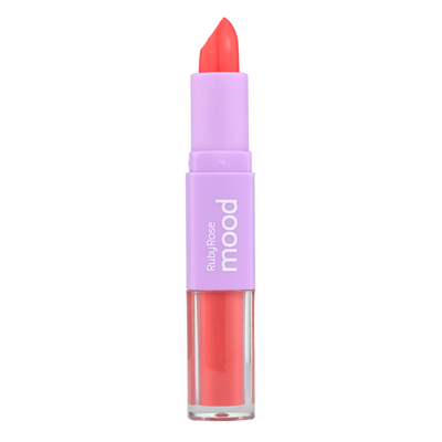 LABIAL BARRA/LIQUIDO DUO RUBY ROSE CM14 HB-8614-3 3.8GR/3.2ML