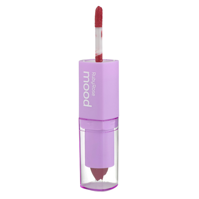 LABIAL BARRA/LIQUIDO DUO RUBY ROSE CM16 HB-8614-3 3.8GR/3.2ML