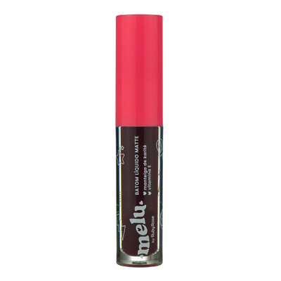 PROMO LABIAL LIQUIDO MELU RUBY ROSE CM01 RR-563 3.3ML