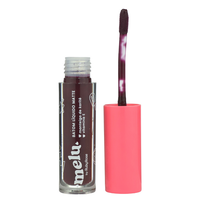 PROMO LABIAL LIQUIDO MELU RUBY ROSE CM01 RR-563 3.3ML