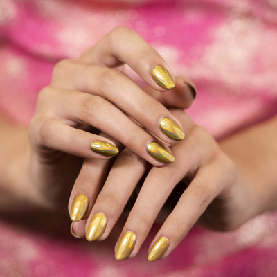 LAPIZ GELISH CHROME STIX 0.5G GOLD HOLO 1168196