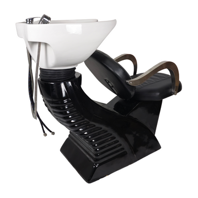 LAVABO PETIT NEGRO TARJA BLANCA BASCULANTE