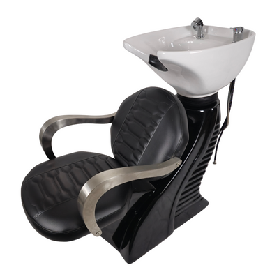 LAVABO PETIT NEGRO TARJA BLANCA BASCULANTE