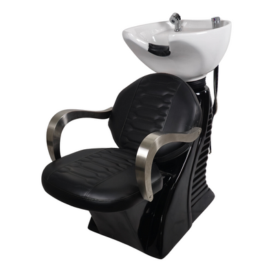 LAVABO PETIT NEGRO TARJA BLANCA BASCULANTE