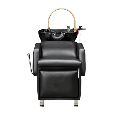 LAVABO SPA C/ARCO SAMANTHA NEGRO LISO