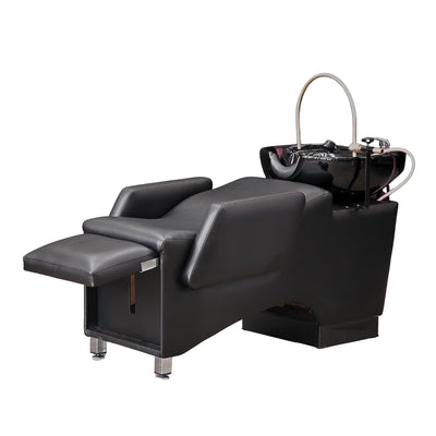 LAVABO SPA C/ARCO SAMANTHA NEGRO LISO