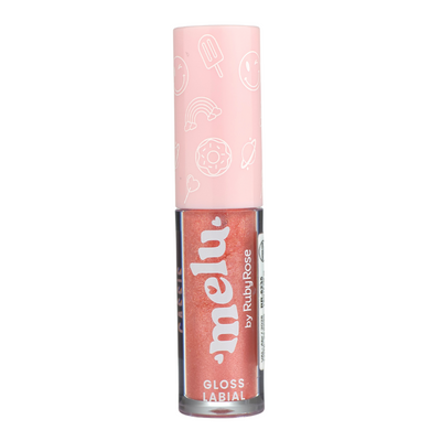 LIP GLOSS MELU RUBY ROSE PAPAYA COM CASSIS HB-8235 3.4ML