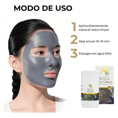 MASCARILLA BARRA MC LIFE ARCILLA VOLCANICA 40G MCLMBAV
