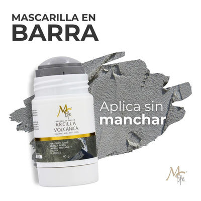 MASCARILLA BARRA MC LIFE ARCILLA VOLCANICA 40G MCLMBAV