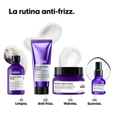 MASCARILLA LOREAL KERATIN ALPHA SLEEK 250ML