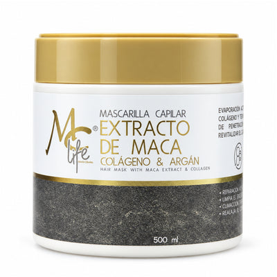 MASCARILLA MC LIFE CAPILAR C/EXTRACTO DE MACA,COLAGENO Y ARGAN
