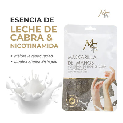 MASCARILLA MC LIFE P/MANOS LECHE DE CABRA 35ML MCLMMLCN