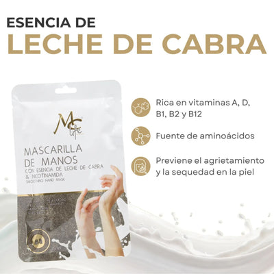 MASCARILLA MC LIFE P/MANOS LECHE DE CABRA 35ML MCLMMLCN