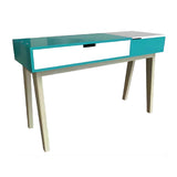 MESA PARA MANICURE RIMINI M17-TB TURQUESA BRILLANTE