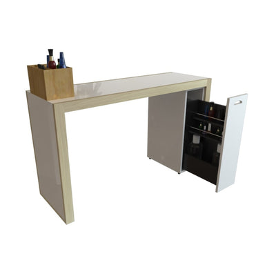 MESA PARA MANICURE TERNI M10-BB BLANCO BRILLANTE