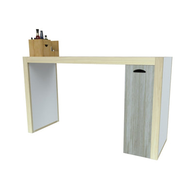 MESA PARA MANICURE TERNI M10-BB BLANCO BRILLANTE