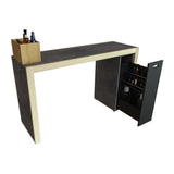 MESA PARA MANICURE TERNI M10-NB NEGRO BRILLANTE