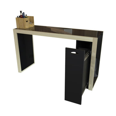 MESA PARA MANICURE TERNI M10-NB NEGRO BRILLANTE