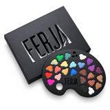 PALETA DE SOMBRAS PARA OJOS FERJA TONOS NATURLES (C/25 X 31GR)