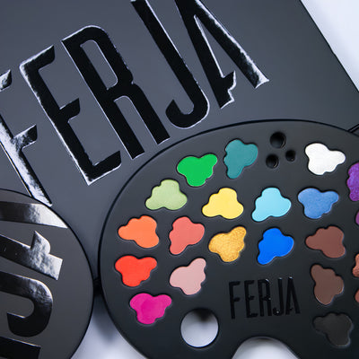 PALETA DE SOMBRAS PARA OJOS FERJA TONOS NATURLES (C/25 X 31GR)