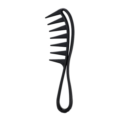 PEINE PROBELL C/MANGO 7 CERDAS PLASTICO NEGRO MOD-8161