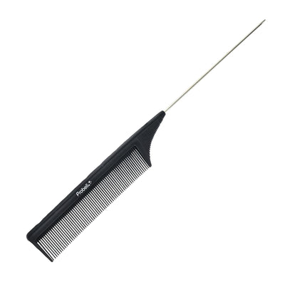 PEINE PROBELL COLITA METAL PLASTICO NEGRO MOD 8156