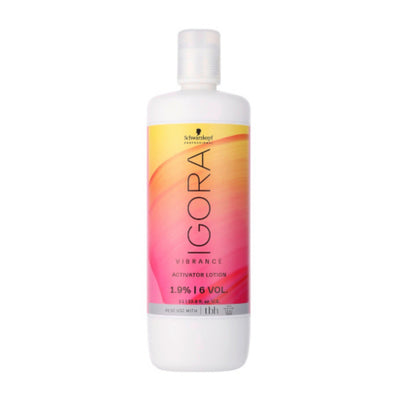 PEROXIDO IGORA LOCION VIBRANCE 1.9% 6 VOL 1000ML