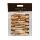 PICO DE GARZA GLOBUS METAL DORADO C/12 C801G
