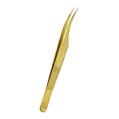 PINZA DEDICATO DORADA CURVA MOD-8109