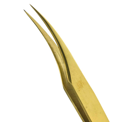 PINZA DEDICATO DORADA CURVA MOD-8109