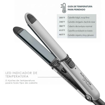 PLANCHA BABYLISS OPTIMA 3000 GREY 1 1/4 ED LIM BNT3000TGY