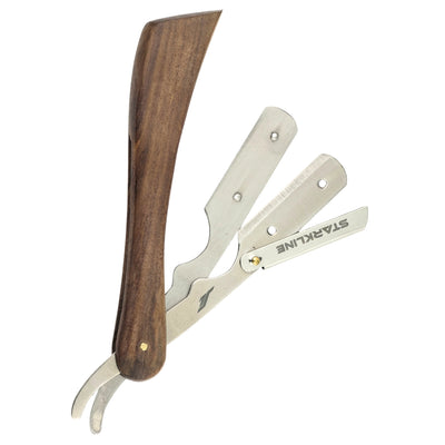 PORTA NAVAJA BARBERO MADERA STARKLINE
