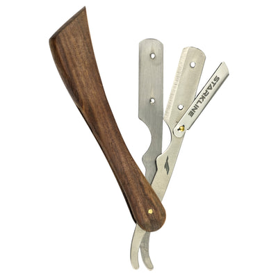 PORTA NAVAJA BARBERO MADERA STARKLINE
